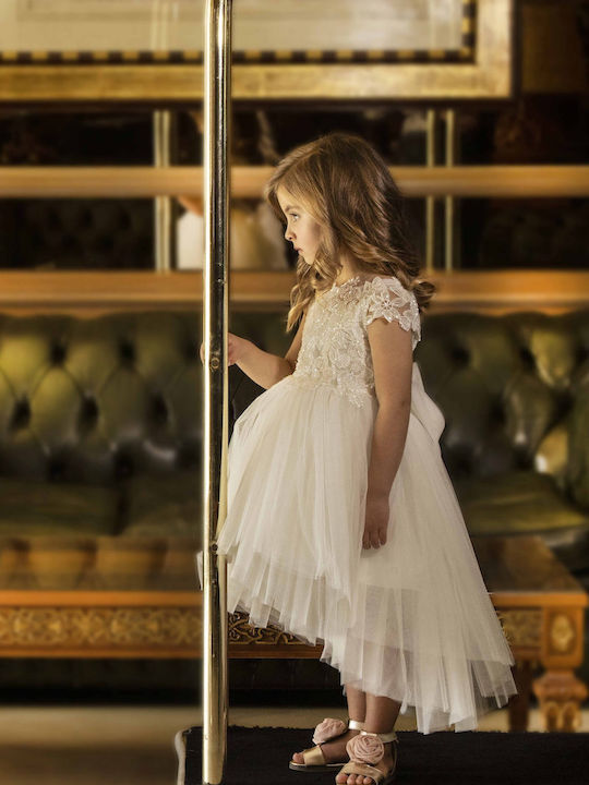 Dolce Bambini Weiß Taufkleid