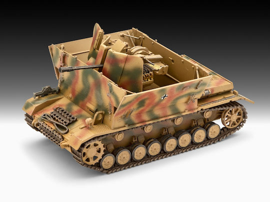 Assembly Model Revell Tank Flakpanzer Iv Möbelwagen 3.7cm Flak 43 144 Pieces