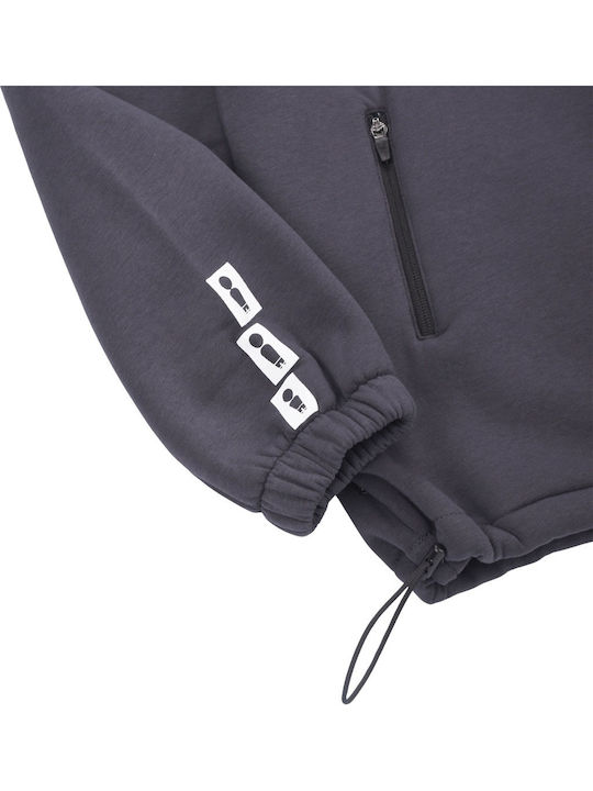 Sweatshirt with Hood Graphite