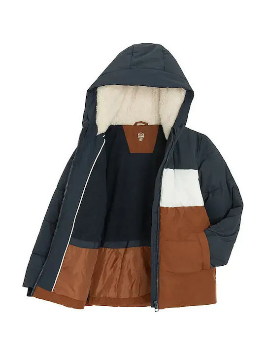 Kids Casual Jacket with Hood Multicolour