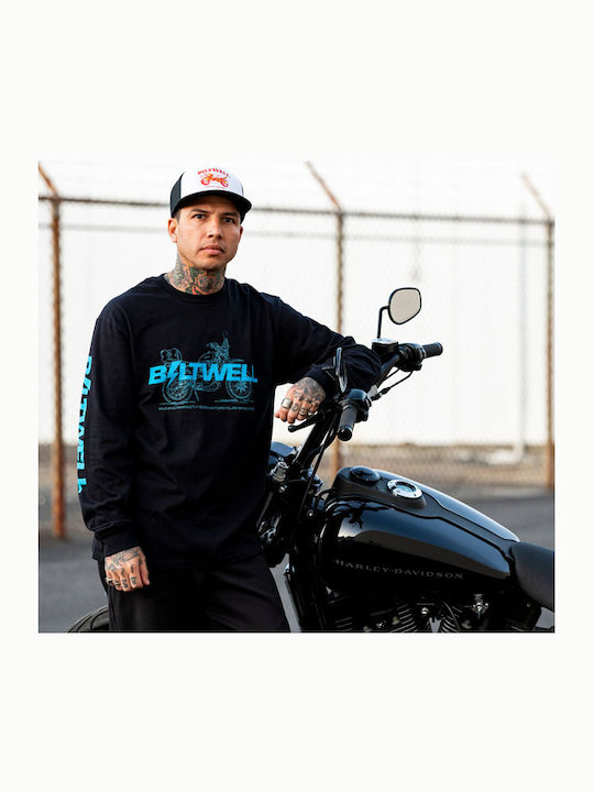 Biltwell Καπέλο Tiger Trucker Cap Black White