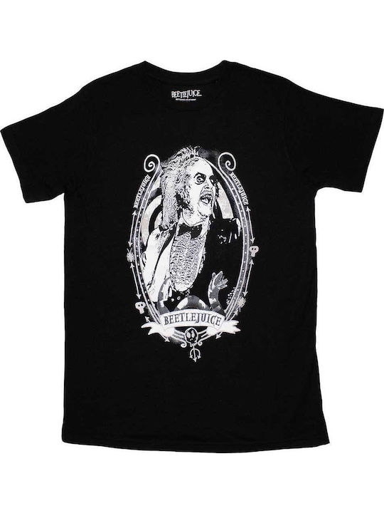 Μπλούζα Beetlejuice Frame T-shirt Black Btjts15mb Μπλούζα Beetlejuice Frame T-shirt Black Btjts15mb