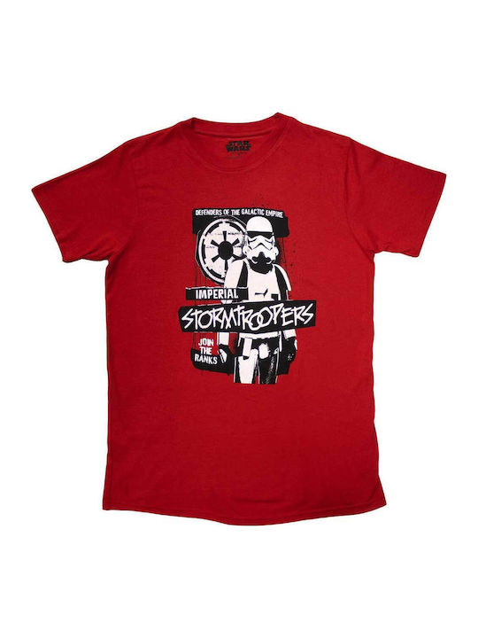 Μπλούζα Star Wars Defenders T-shirt Red Stwats83mr Μπλούζα Star Wars Defenders T-shirt Red Stwats83mr