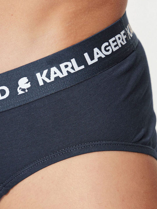 Men's Boxers Black-white-blue 3Pack