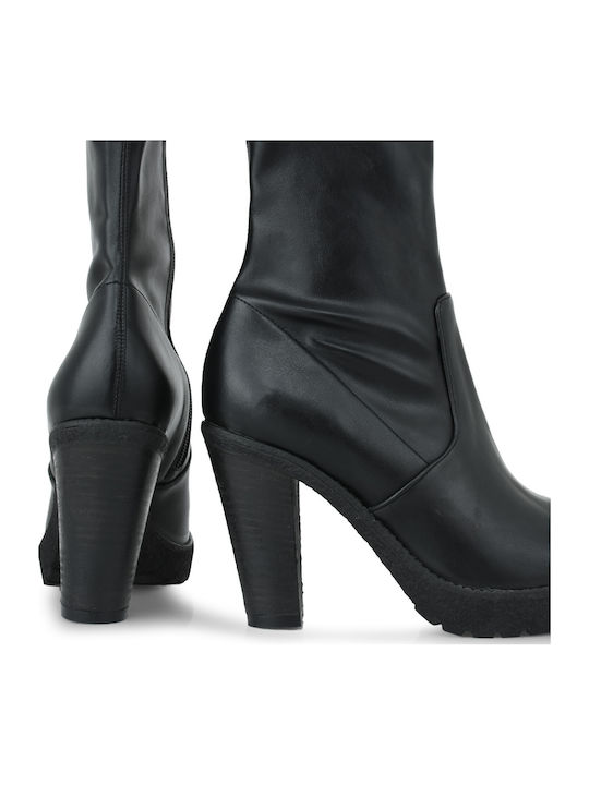 Stiefeletten Damen Schwarz