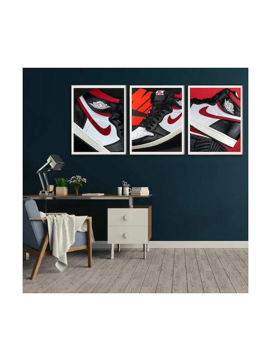 Αφίσα Red N Black Jordan Sneakers