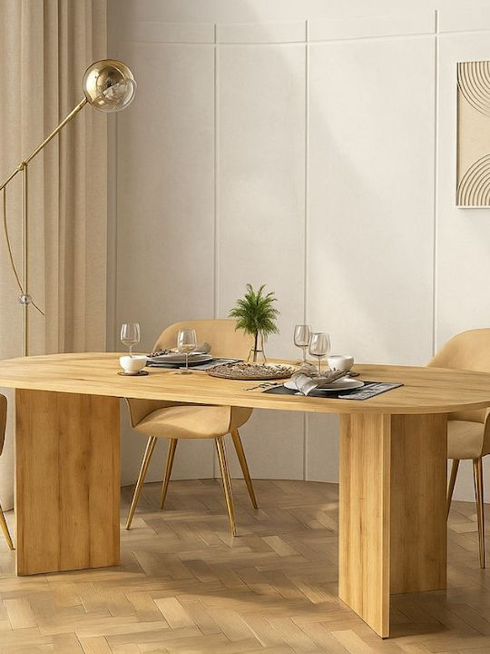 Cortado Masă Sala de mese Sapphire Oak 200x90x74buc