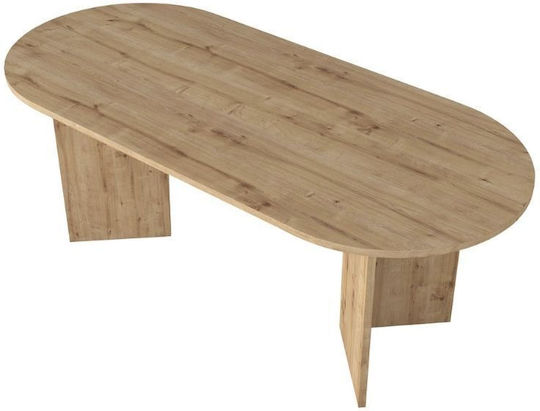 Cortado Τραπέζι Τραπεζαρίας Ξύλινο Sapphire Oak 200x90x74εκ.