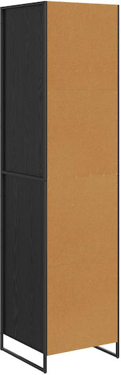 Doppeltür Kleiderschrank Black 50x50x200cm