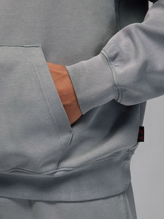 Dri-Fit Sweatshirt with Gray Hood
