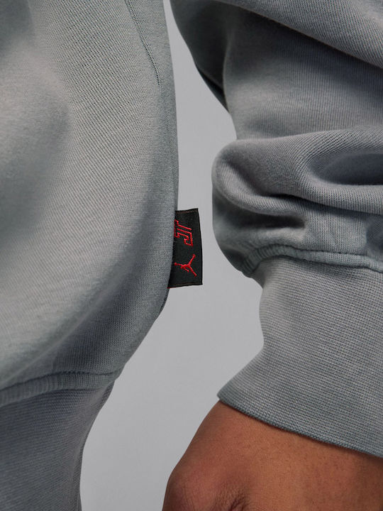 Dri-Fit Sweatshirt with Gray Hood