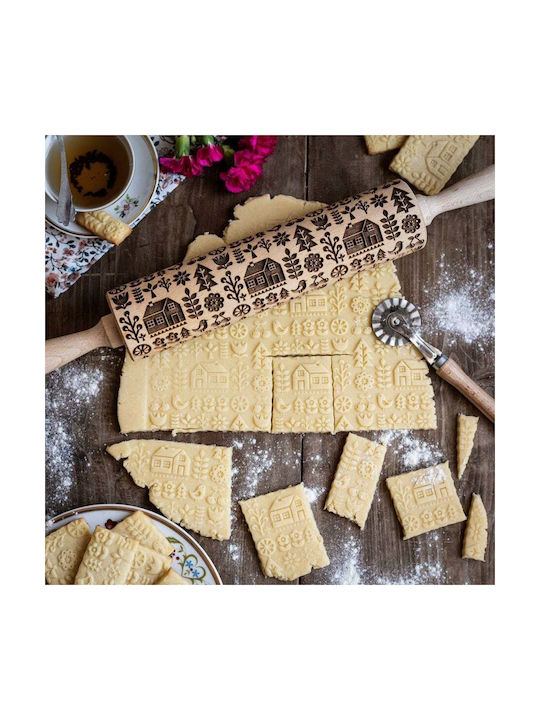 FunnyBaker Fondant-Roller aus Holz