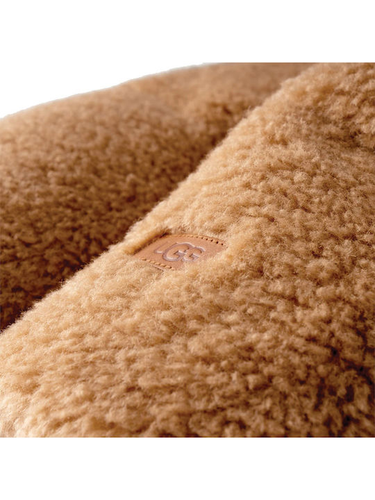 Emmalyn Uggfluff Puffer Jacket Women's Short Puffer Jacket for Winter Brown