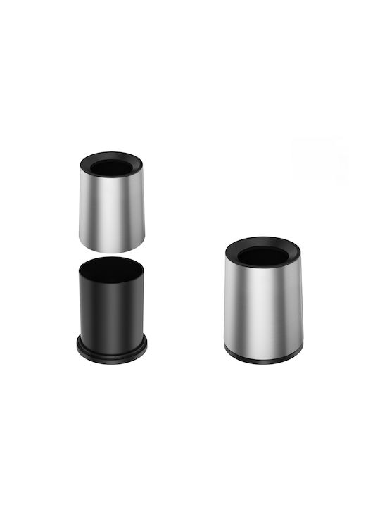 SMASH DESIGN LUXURY BINS Καλάθι 9lt 23x23x32.1cm