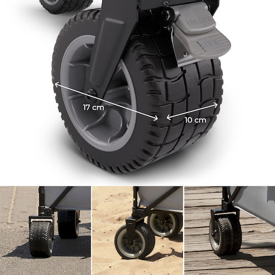 Rollster Dump Cart & Foldable Garden Cart Four-wheel