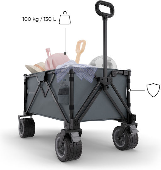 Rollster Dump Cart & Foldable Garden Cart Four-wheel