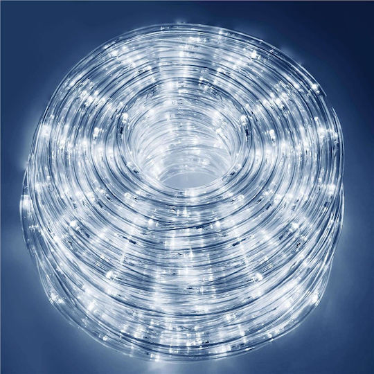 Țeavă luminată 240 Becuri Alb rece cu Dimmer 10m IP44