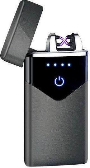 Edman Lighter Electric Windproof in Black color