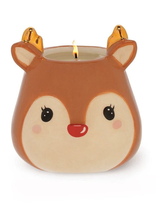 Legami Milano Christmas Ceramic Orange Candle 9.4x8.6cm