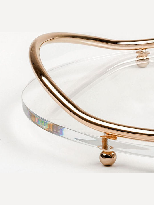 Wedding Tray made of Plastic Rose Gold 1pcs Wedding Tray made of Plastic Rose Gold 1pcs