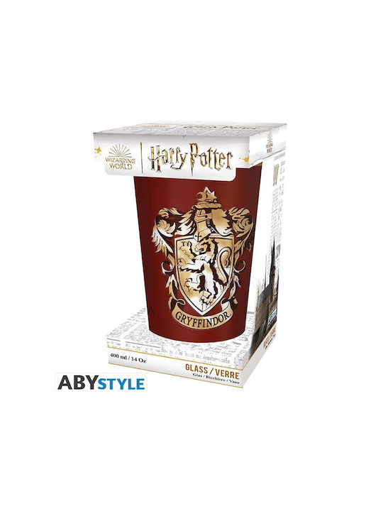 Harry Potter Glas Wasser aus Glas 400ml