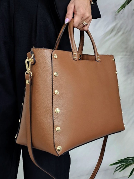 Leather Women's Professional Bag Brown