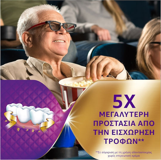 Corega Max Hold+ Seal Denture Adhesive Cream for Protection Against Food Infiltration 40gr