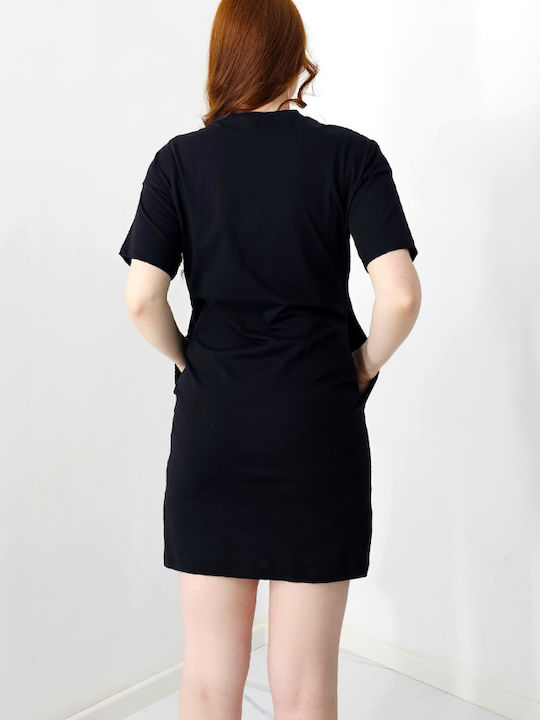 Καλοκαιρινό Mini Φόρεμα Black