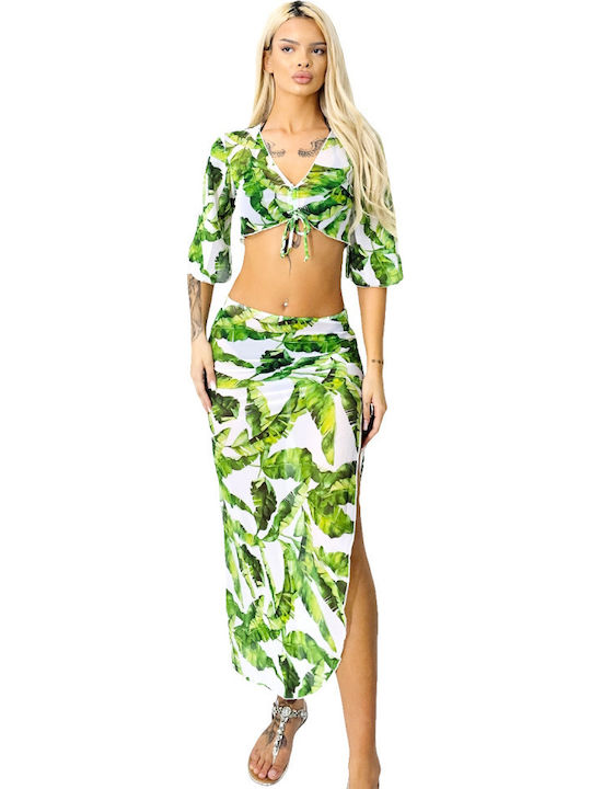Set mit Maxi Rock Amazon Green