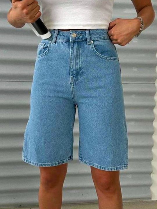 Γυναικεία Βερμούδα Τζιν Light Blue
