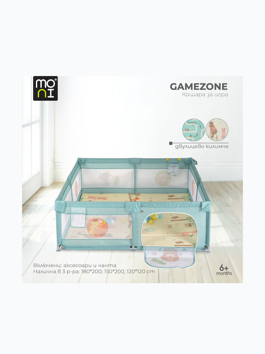 Moni Gamezone Park Green 200x150cm