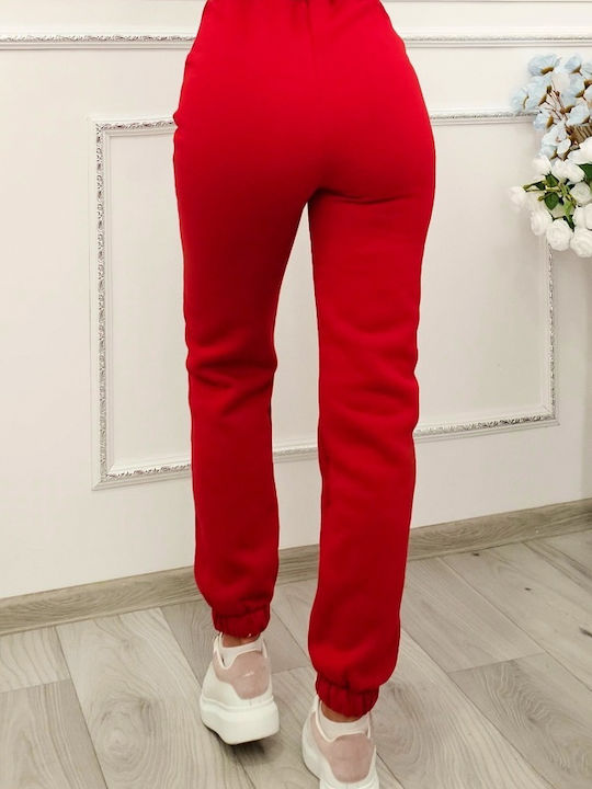 Damen Einteiler Anzug Red/white