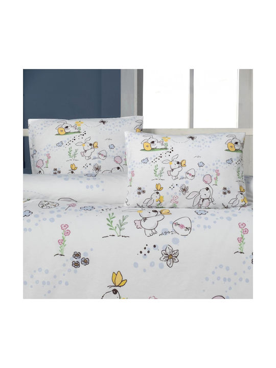 Beauty Home Set Lenjerie De Patut Bebe Verde 100x150cm