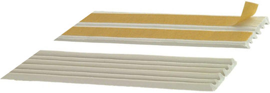 Bostik Den Braven Self-Adhesive Tape Draft Stopper Window in White Color 6mx0.9cm