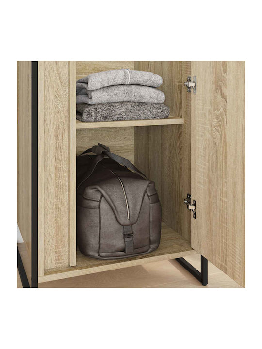 Single Door Wardrobe Sonoma 50x50x200cm