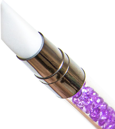 Alezori Nagelbürsten Silikone Lila