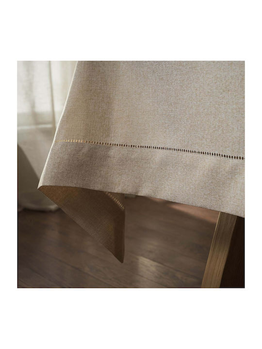 Gofis Home Tablecloth Meriol Light Coffee 188/13 150x310cm