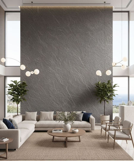 3D Πάνελ Τοίχου από Πλαστικό με Κόλλα Medium Grey Γκρι 60x120εκ. 3D Πάνελ Τοίχου από Πλαστικό με Κόλλα Medium Grey Γκρι 60x120εκ.