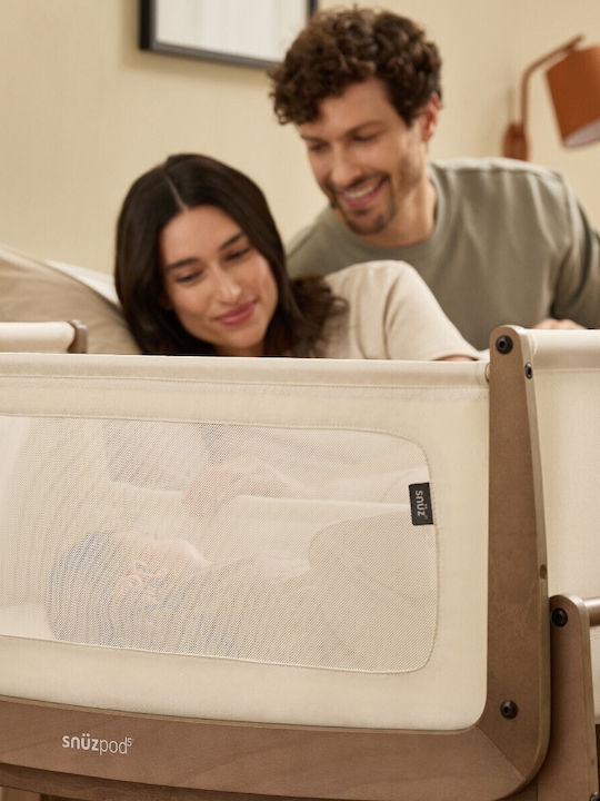 Snuz Cradle Snuzpod5 with Mattress Brown