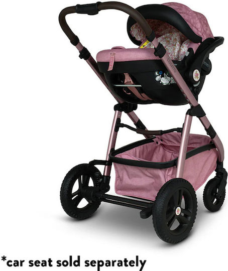 Cosatto WOW 3 Бебешка количка 2 в 1 Розов 11.9кг