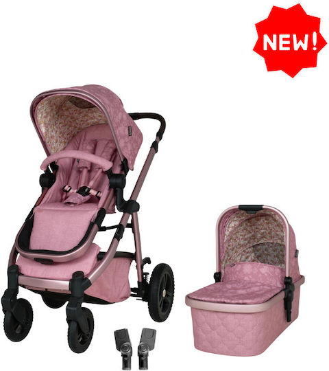 Cosatto WOW 3 Бебешка количка 2 в 1 Розов 11.9кг