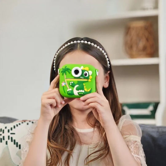 Smartic Cameră Instant Full HD 1080p Rezoluție Baterie 800mAh Ecran 2.4 Inch Card Memorie 32 Gb Funcție Imprimare Instant Joc Încorporat 3 Role Imprimare Mp3 Mod Selfie 5 Filtre