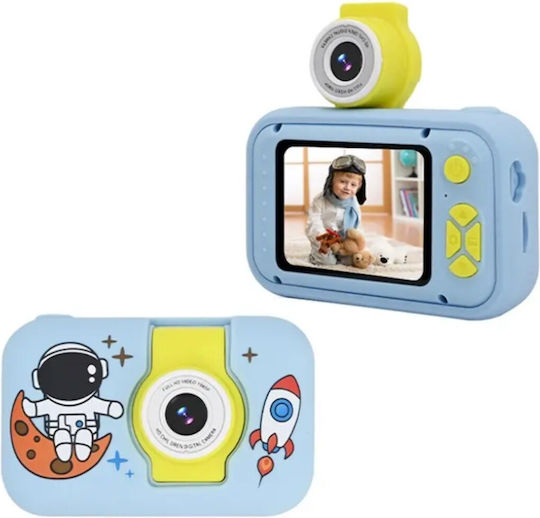 Cameră Pentru Copii Smartic Hd 1080p Rezoluție Baterie 400mah Ecran 2.0 Inch Card Memorie 32 Gb Jocuri Incorporate Mp3 Mod Selfie Usb Type-c Roz