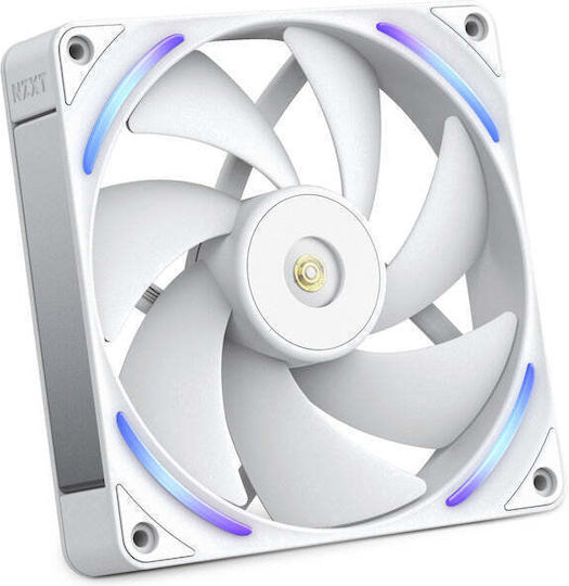 NZXT F Series F140X Case Fan 2400rpm 116cfm Without LEDs White