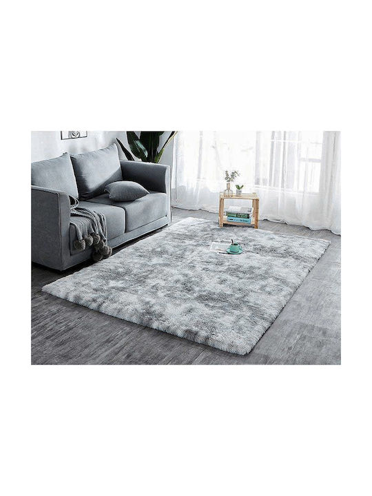 Strado Carpets Χαλί Ορθογώνιο Shaggy Light Grey 140x200cm