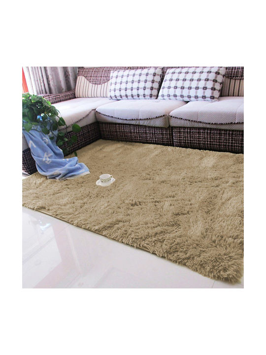 Strado Carpets Χαλί Ορθογώνιο Shaggy Cappuccinocamel (light Brown) 200x300cm
