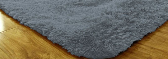 Dicker, dichter, weicher, flauschiger Wohnzimmer-Teppich 160x200 Silberfell Universal