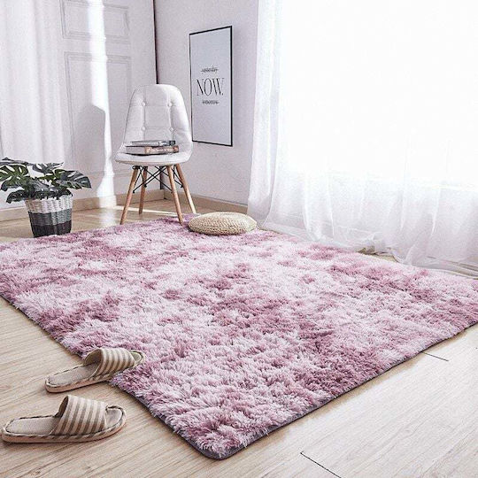 Strado Carpets Αντιολισθητικό Χαλί Ορθογώνιο Shaggy Pink 200x300cm