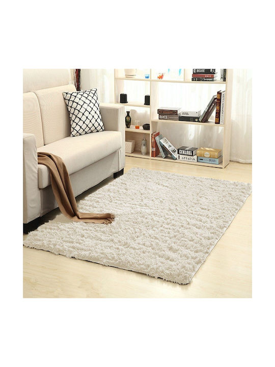 Strado Carpets Χαλί Ορθογώνιο Shaggy Creambeige (beige) 200x250cm