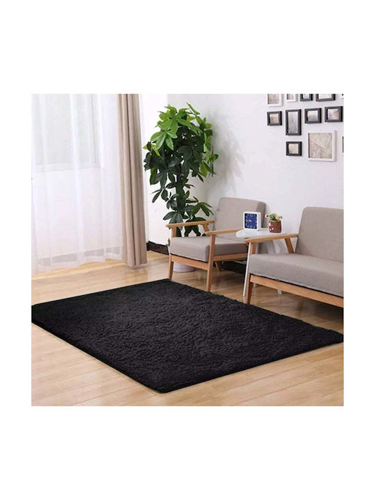 Strado Carpets Rug Rectangular Black (czarny)